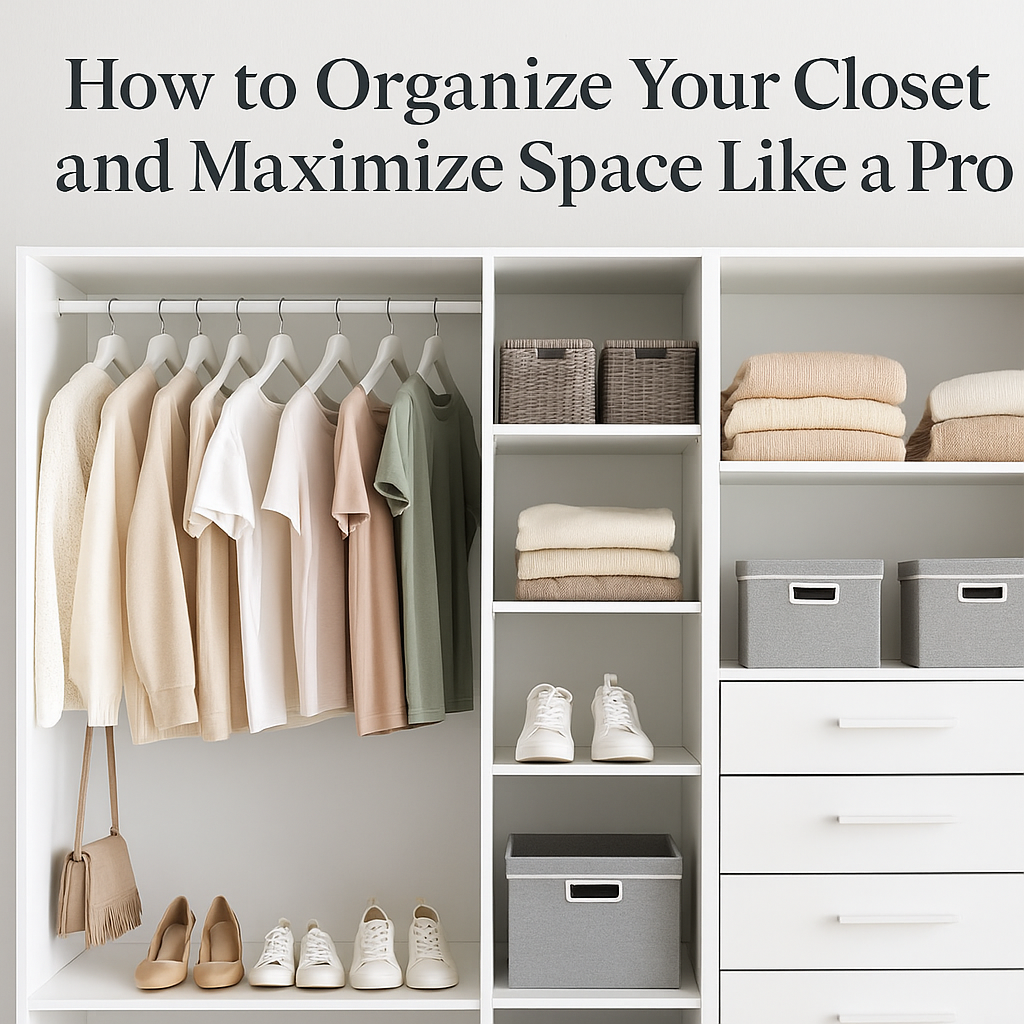 How to Organize Your Closet and Maximize Space Like a Pro