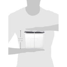 Luna Rectangular Dry Food Container 2 Parts 2100 ML