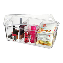 Queen Organizer Box With Compartment  Lid (Crystal)