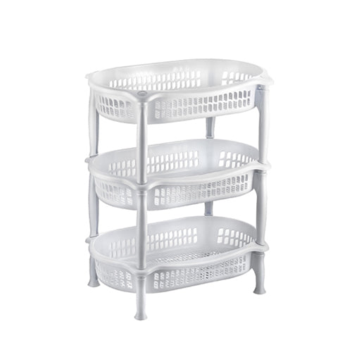 Oval Vegetable Basket 3 Shelf