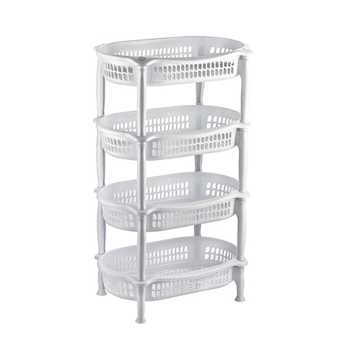 Oval Vegetable Basket 4 Shelf
