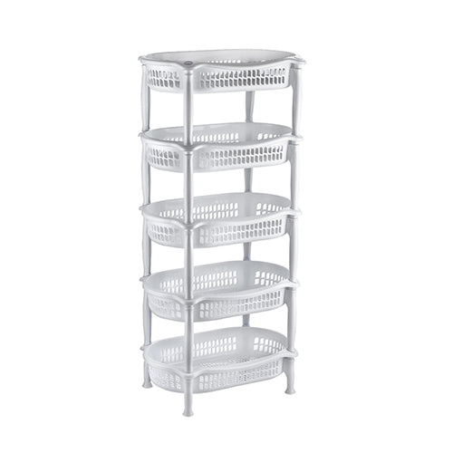 Oval Vegetable Basket 5 Shelf
